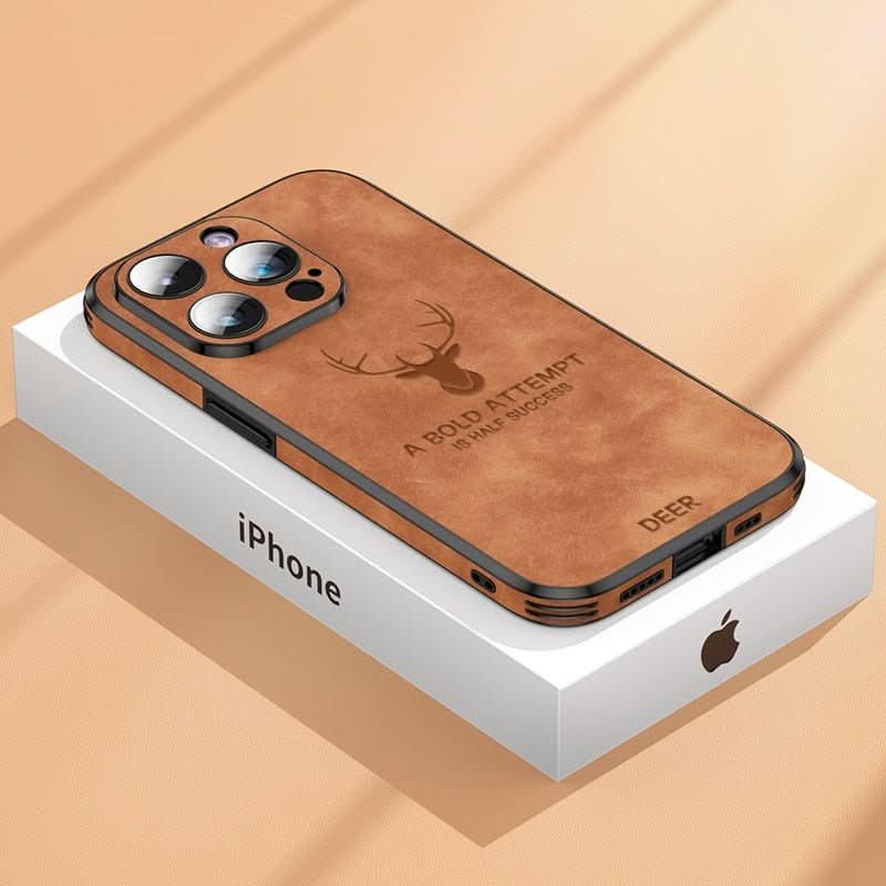 Luksuriøs iPhone-hülle med støttebeskyttelse