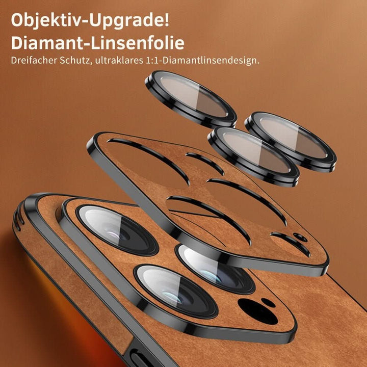 Luksuriøs iPhone-hülle med støttebeskyttelse