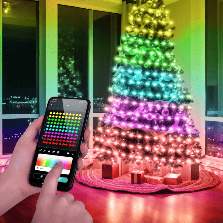 Skanto | ColorShine – Magisk RGBIC Belysning for Fest og Atmosfære