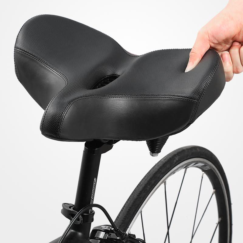 Skanto | Ergonomisk sykkelsete med minneskum & ekstra bred sitsflate