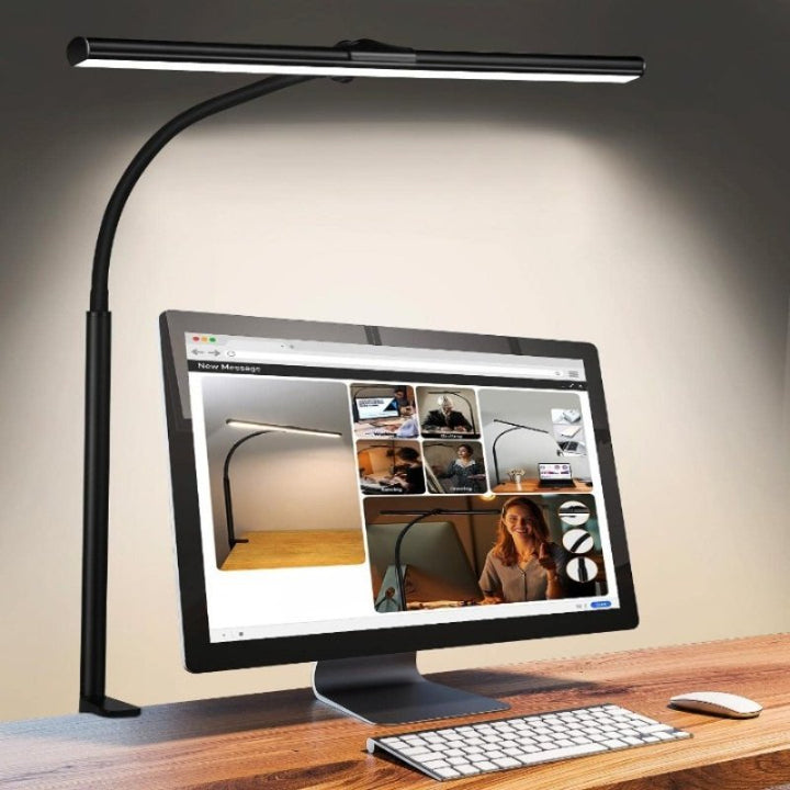 Skanto | Fleksibel gåsehals LED skrivebordslampe for kontor & hjem