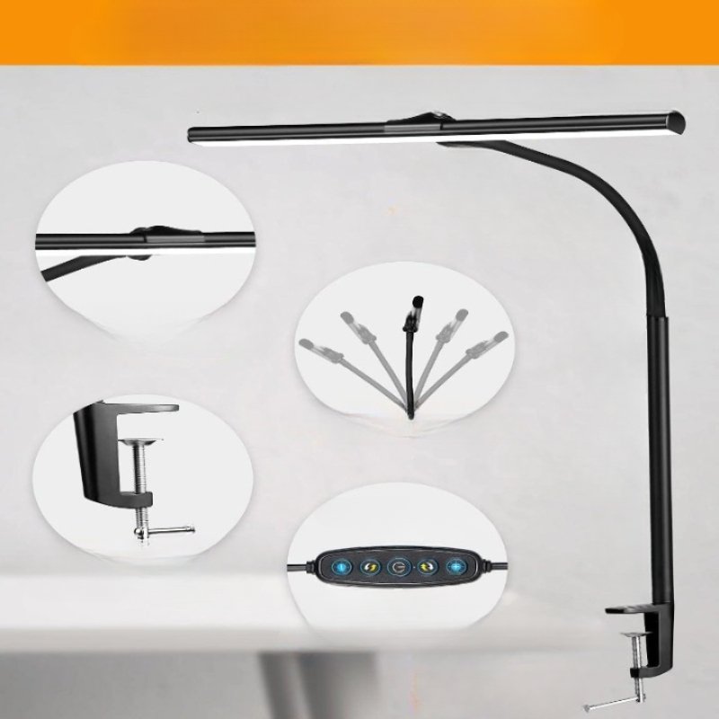 Skanto | Fleksibel gåsehals LED skrivebordslampe for kontor & hjem