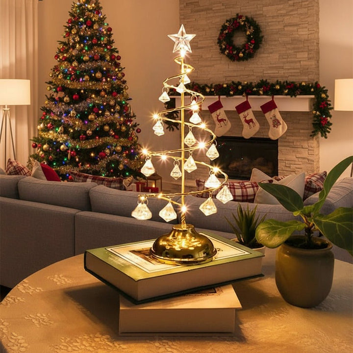 Skanto | Elegant LED Juletre med Varmt Lys for Festlig Atmosfære