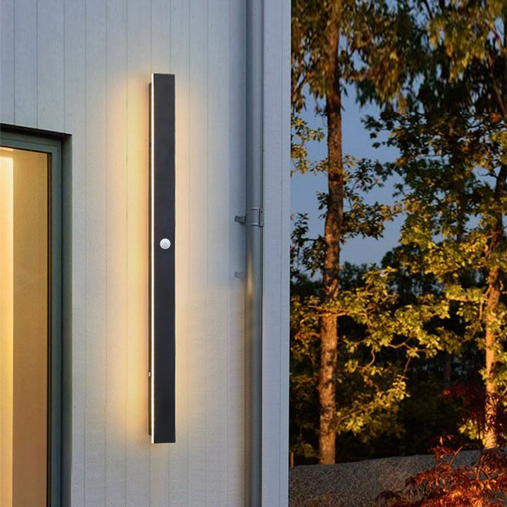 Zenith – Kompakte LED-vegglamper med metallhåndtak for innendørs og utendørs bruk, moderne design for hage og hall