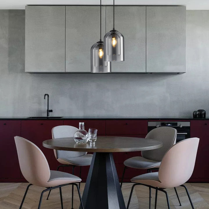LuxeBeam Lys - Moderne Pendellampe laget av dobbelt glass | Skanto
