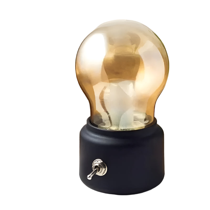 VintageGlow Trådløs Industriell Nattbordslampe Skanto