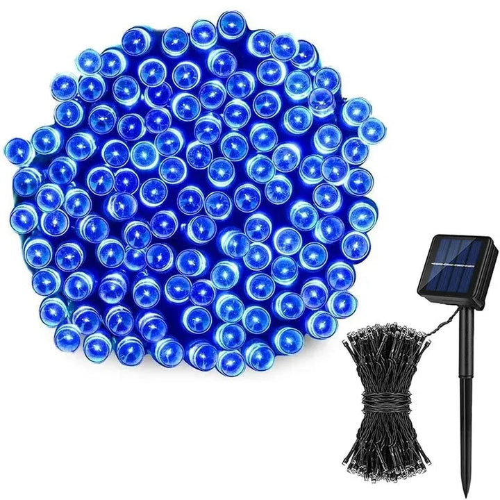 Skanto | LED Solcelle Hagelamper Vanntett 20/50 Stykker for Hage og Julesdekrasjon
