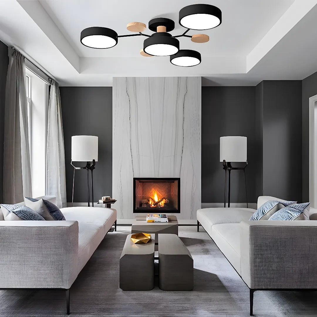 Skanto | Taklampe Modern LED Flush Mount Chandelier
