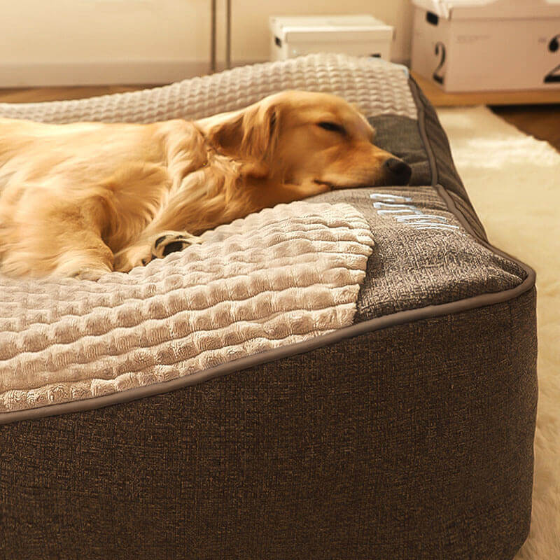 Skanto | Tykk ripebeskyttende ryggbeskyttelse hundeseng
