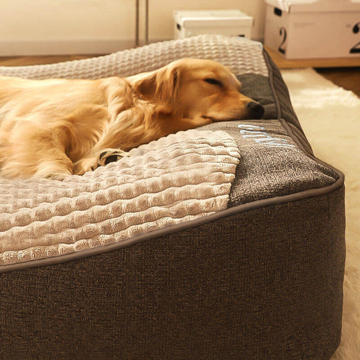Skanto | Tykk ripebeskyttende ryggbeskyttelse hundeseng