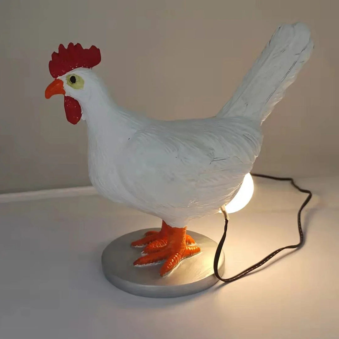 Innovativ Lampe for høner - Fremmer egglegging - Slår seg på og varmer opp | Skanto