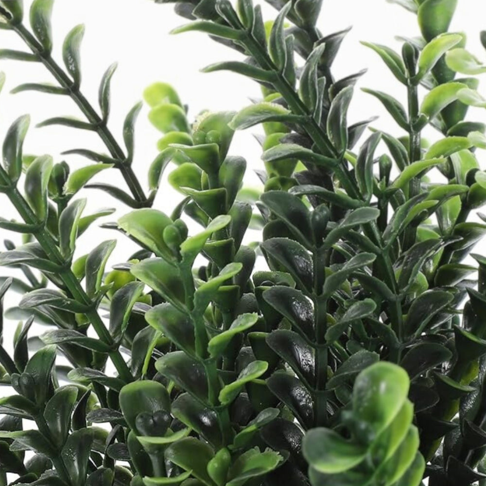 Skanto | Leafora Kunstige Planter i Moderne Potte Dekor | 3stk Sett