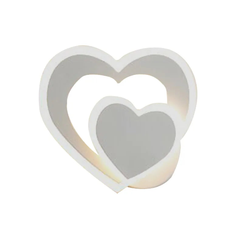 Skanto | Hjerte Vegglampe | Romantisk Design | Enkel Installasjon - AtmosLove