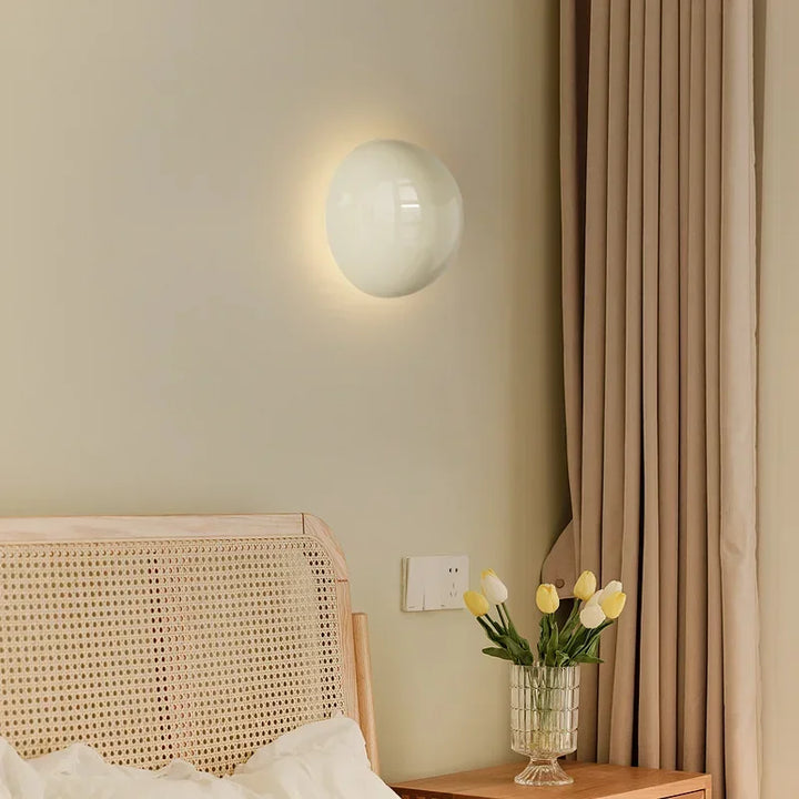 Moderne LED vegglampe i nordisk stil - Energibesparende vegglampe for stue og soverom | Skanto