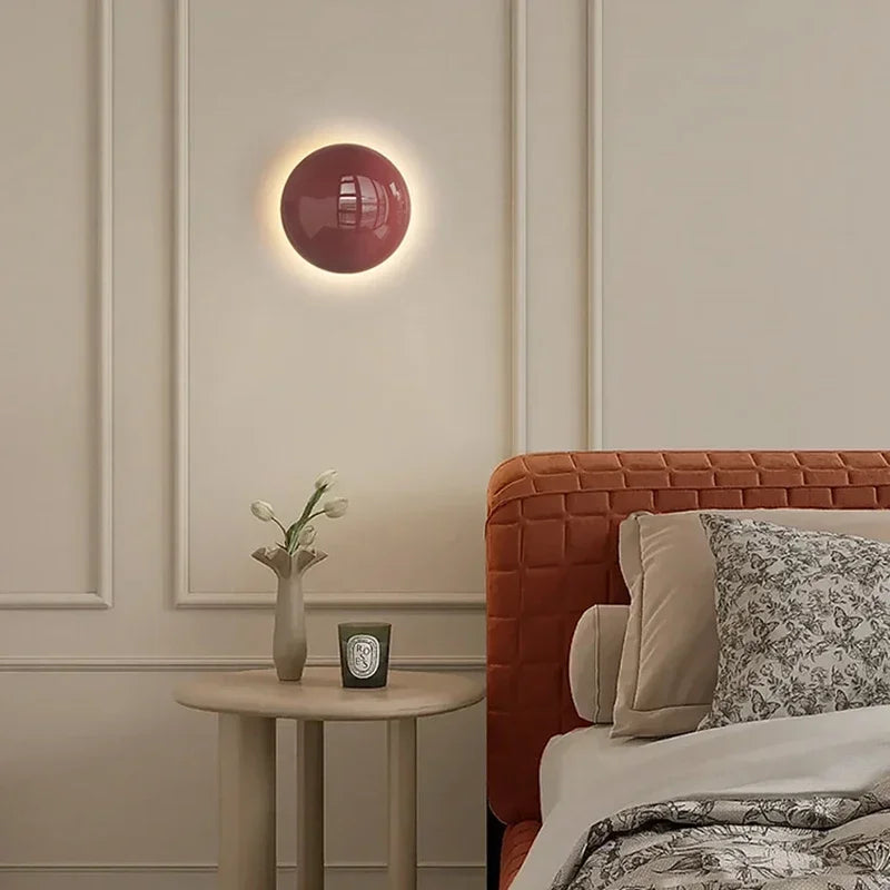 Moderne LED vegglampe i nordisk stil - Energibesparende vegglampe for stue og soverom | Skanto