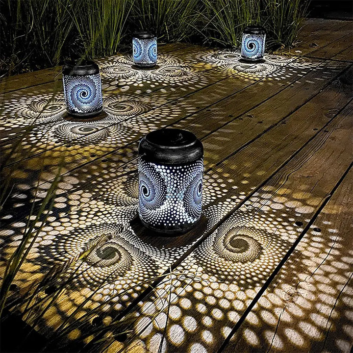 Skanto | 3D-Solar-Hjelm Lys for Hagen