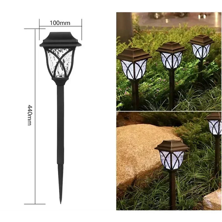 Skanto | LED Solcelle Hage Lys – Solenergidrevne dekorative lys for utendørs stier