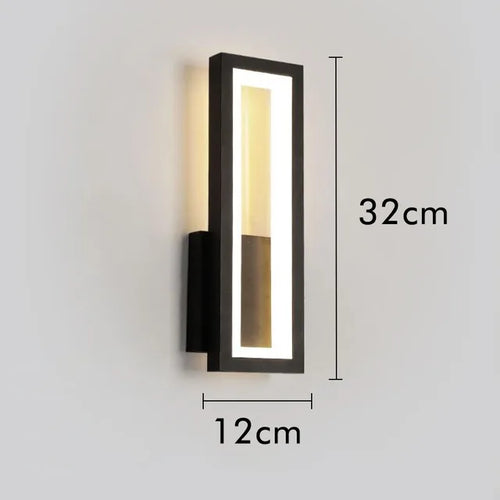 Moderne LED Innendørs Vegglampe i Minimalistisk Design – Stilig Vegglampe for Stue og Gang | Skanto