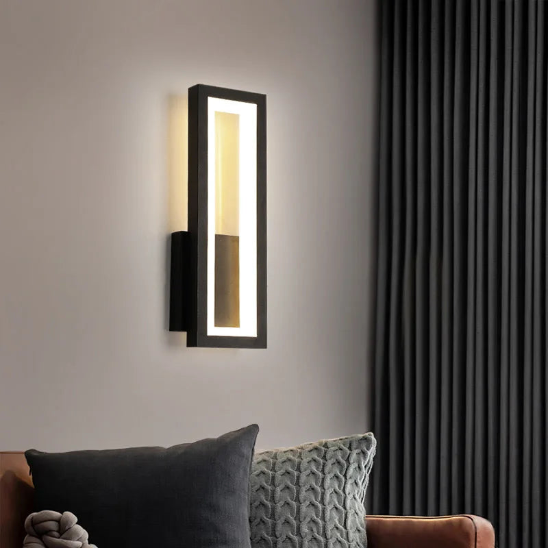 Moderne LED Innendørs Vegglampe i Minimalistisk Design – Stilig Vegglampe for Stue og Gang | Skanto