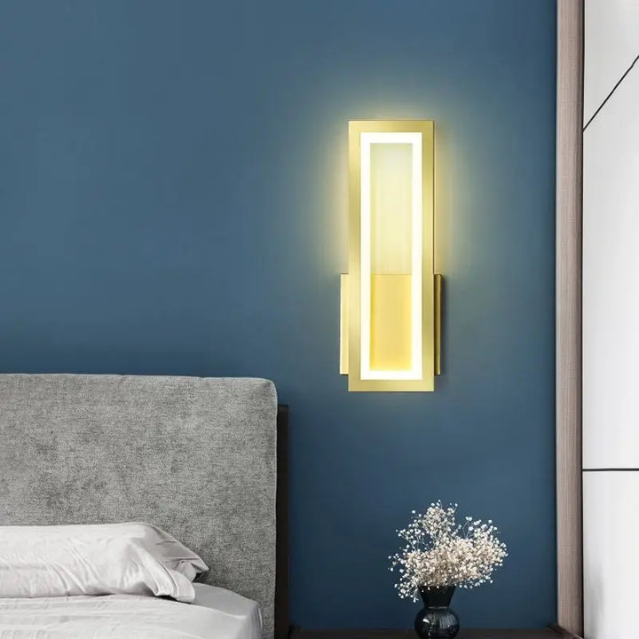 Moderne LED Innendørs Vegglampe i Minimalistisk Design – Stilig Vegglampe for Stue og Gang | Skanto
