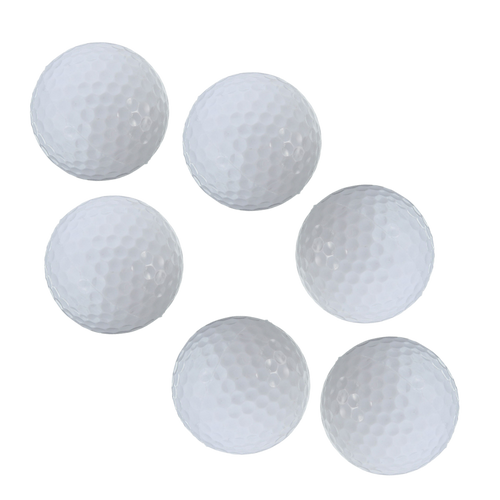 Pakke med 6 golfballer med LED-lys