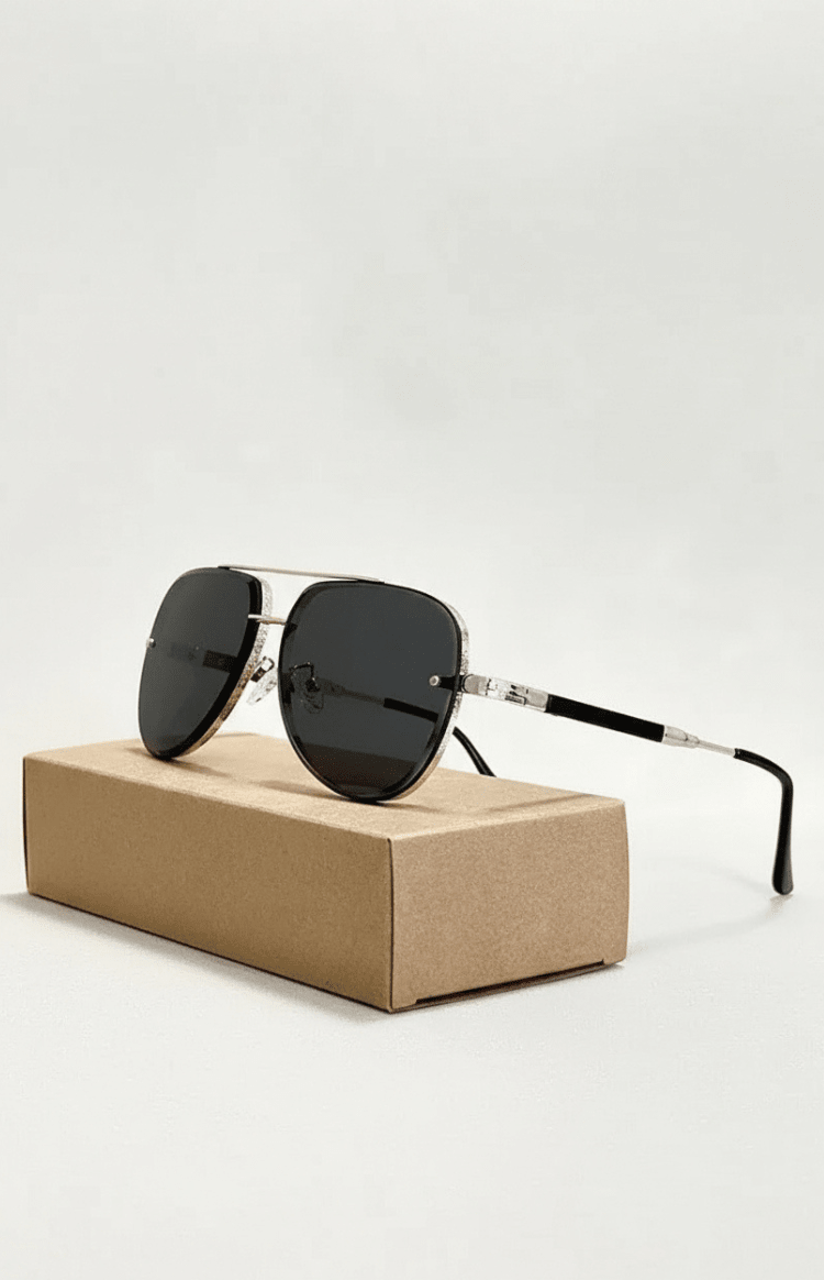 Aviator solbriller UV400 med antibest refleksjon | Skanto