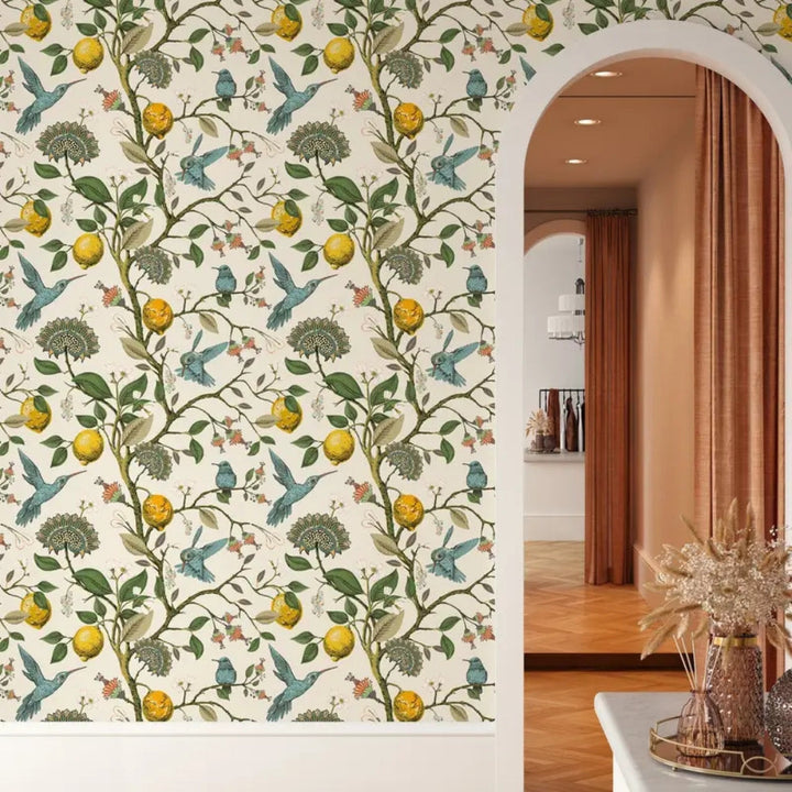 Skanto | Lemon Bluebird PVC Vanntett Tapet