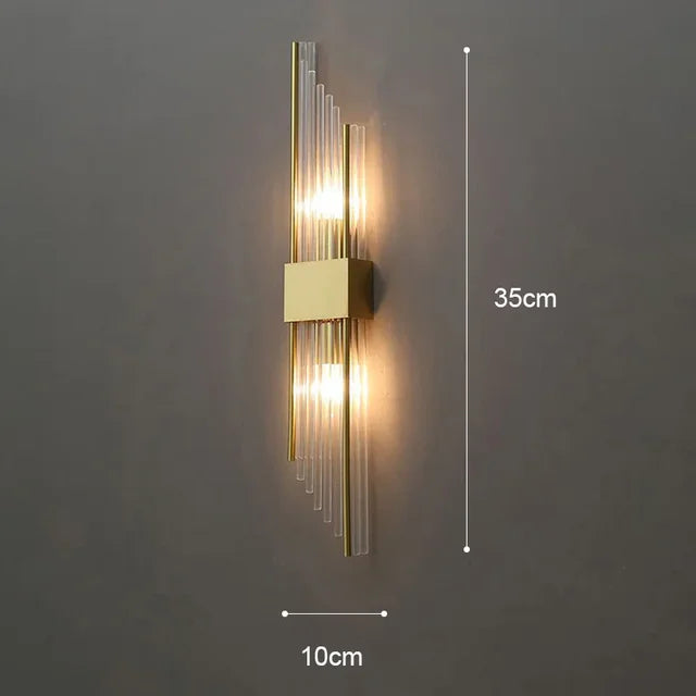 Skanto | Vegglampe - GlamorLite - Luksuriøs Design - Elegant og Raffinert