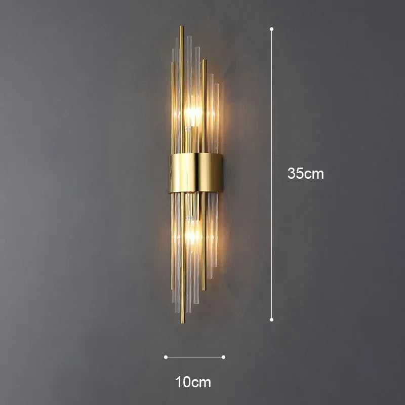 Skanto | Vegglampe - GlamorLite - Luksuriøs Design - Elegant og Raffinert