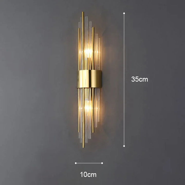 Skanto | Vegglampe - GlamorLite - Luksuriøs Design - Elegant og Raffinert