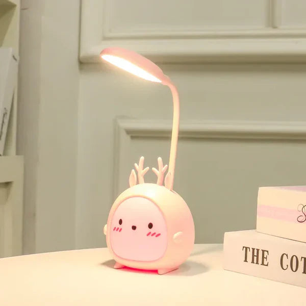 Barnas lese lampe med øyevern og USB nattlys - BrightBuddy | Skanto