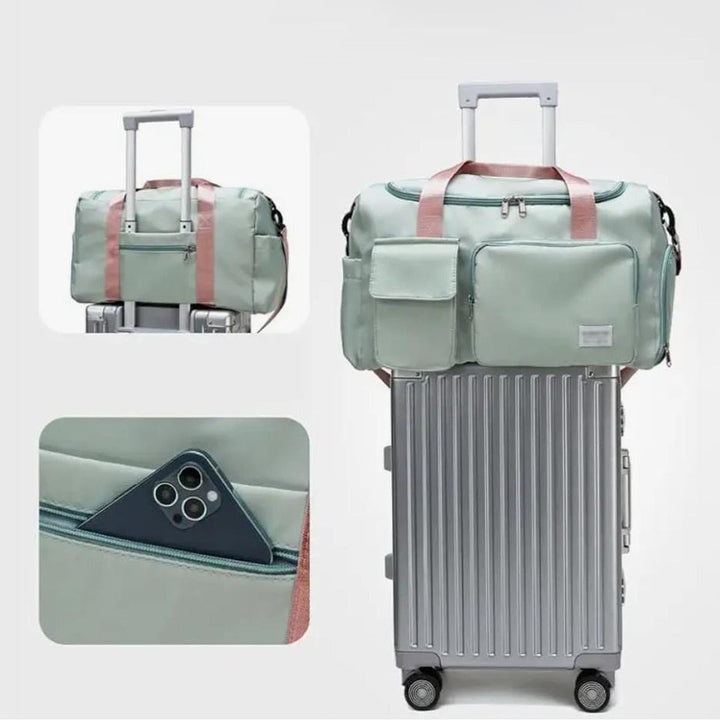 Travique Vanntett Sport- og Reisesekk med Flere Lommer | Skanto