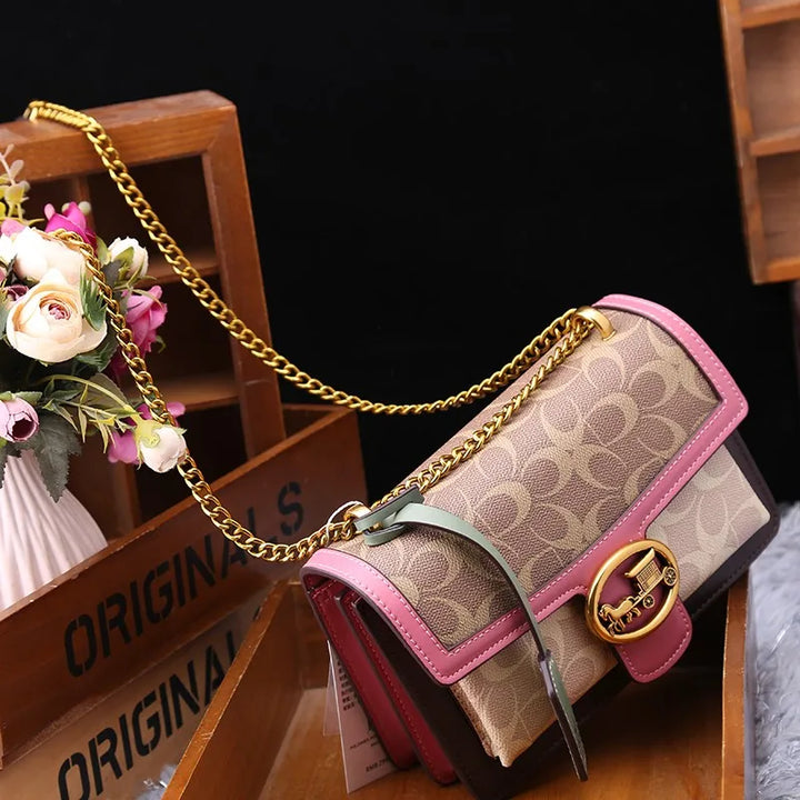 Skanto | Mini Bag Camira med Kontrasterende Farger – Eleganse for Hverdagen