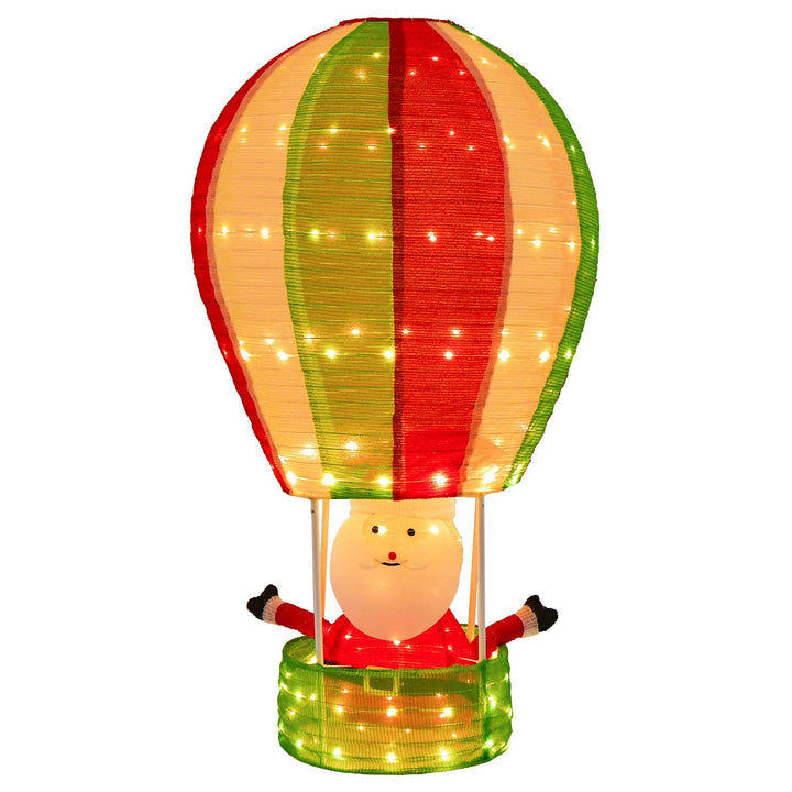 Skanto | GlowBalloon – Pop-up Juledekorasjon med LED Julenissedisplay
