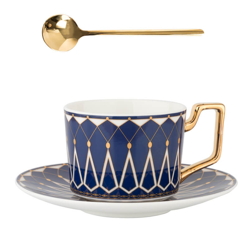 Skanto | Square A Retro-Mønster Kaffe Krus