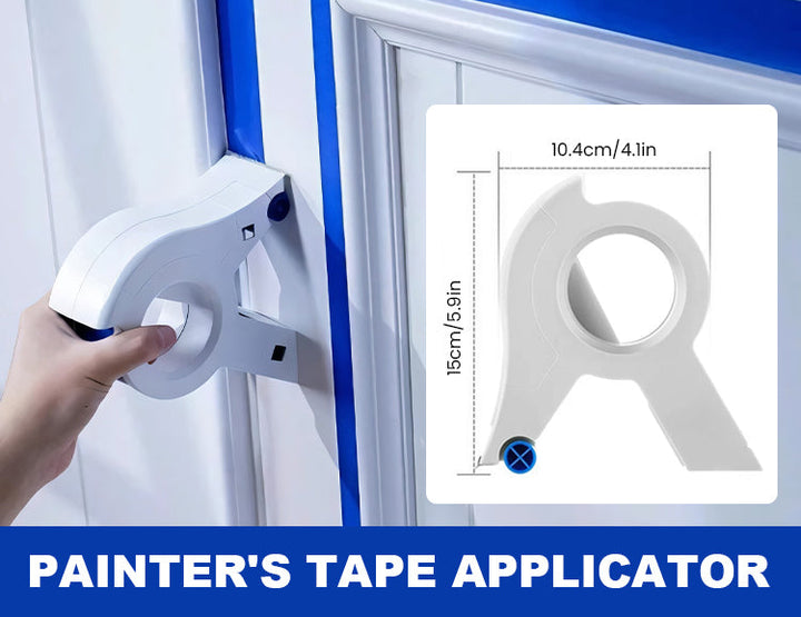 Skanto | Malertape-applikator for rene malekanter med kutter og ruller