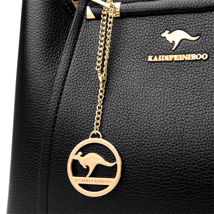 Skanto | Vivian Luksuriøs Skulderveske – Elegant PU Skinn Håndveske med Crossbody Stropp