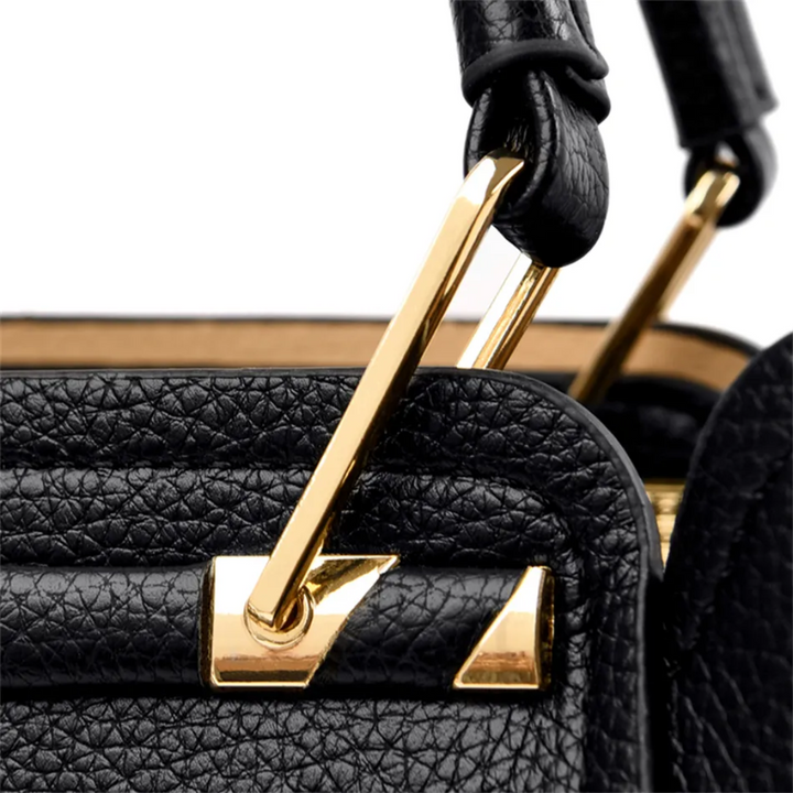Skanto | Vivian Luksuriøs Skulderveske – Elegant PU Skinn Håndveske med Crossbody Stropp
