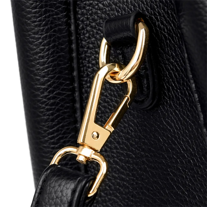 Skanto | Vivian Luksuriøs Skulderveske – Elegant PU Skinn Håndveske med Crossbody Stropp