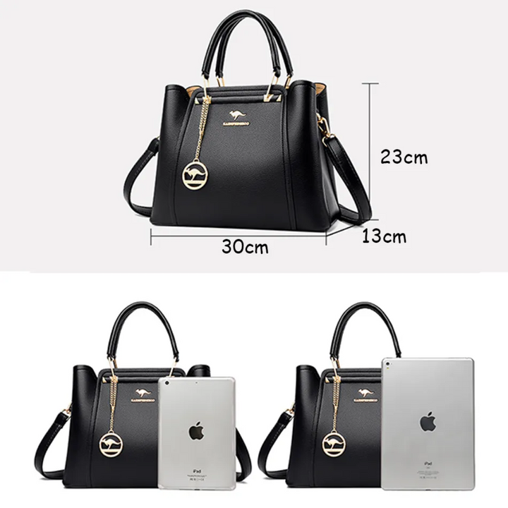 Skanto | Vivian Luksuriøs Skulderveske – Elegant PU Skinn Håndveske med Crossbody Stropp