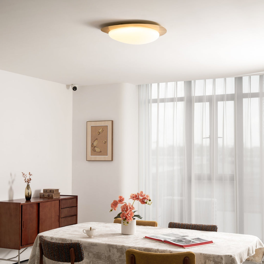 Flush Mount Pebble Metal Ceiling Light | Skanto