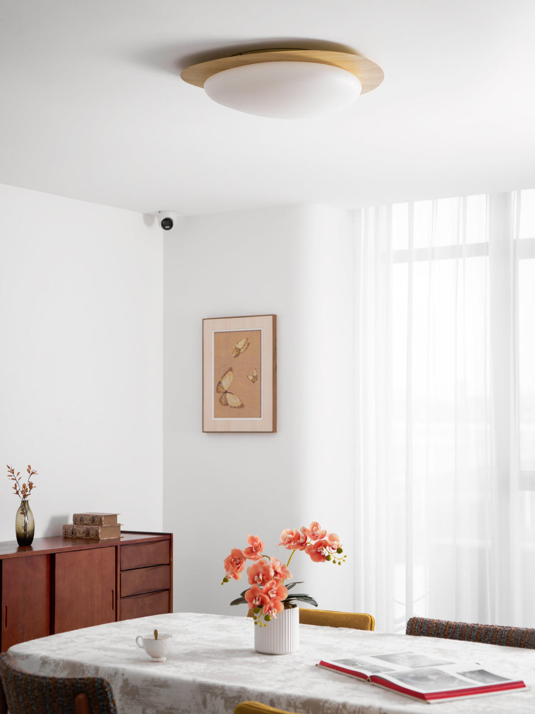 Flush Mount Pebble Metal Ceiling Light | Skanto