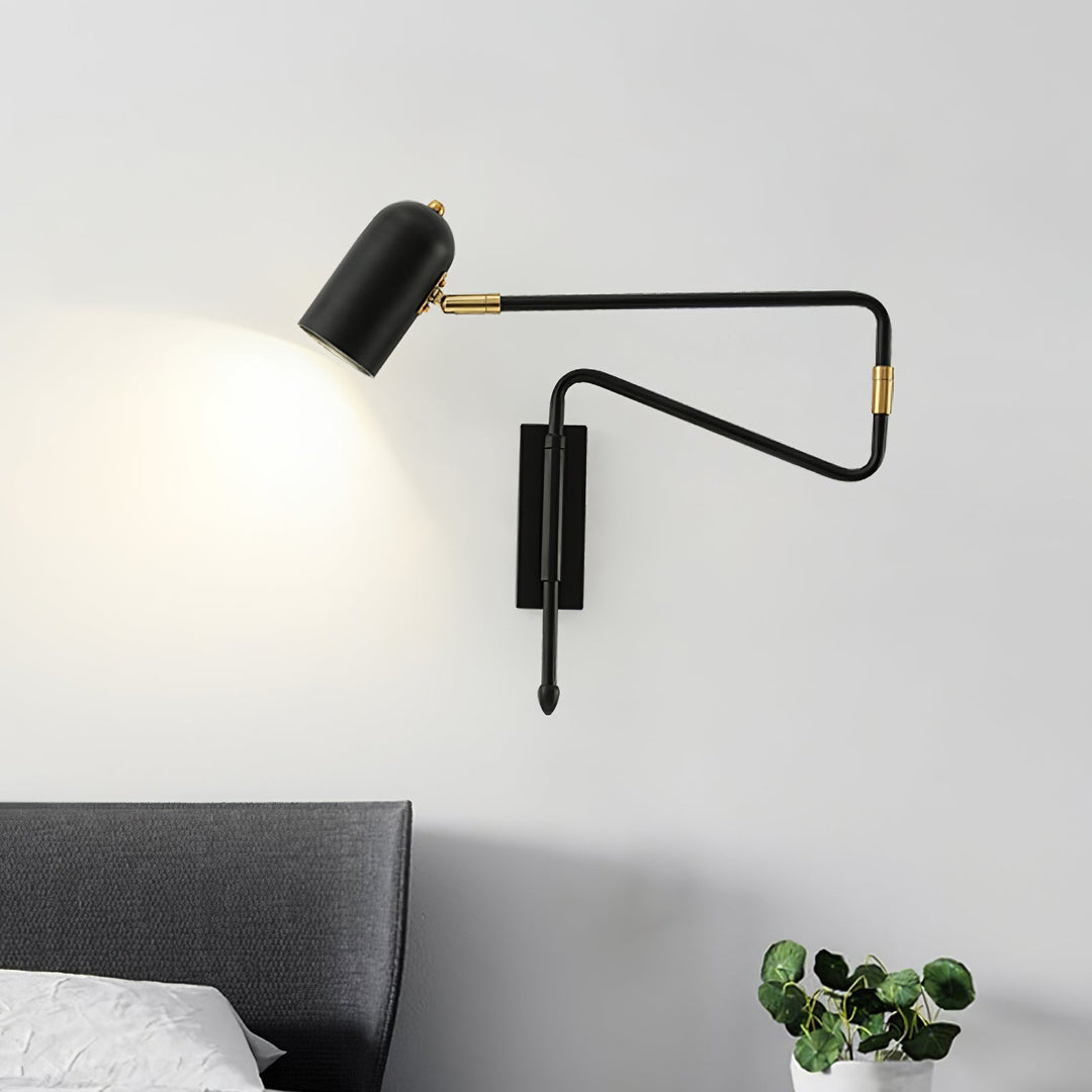 Skanto | BeamFlex – Allsidig Vegglampe med Fleksibel Arm