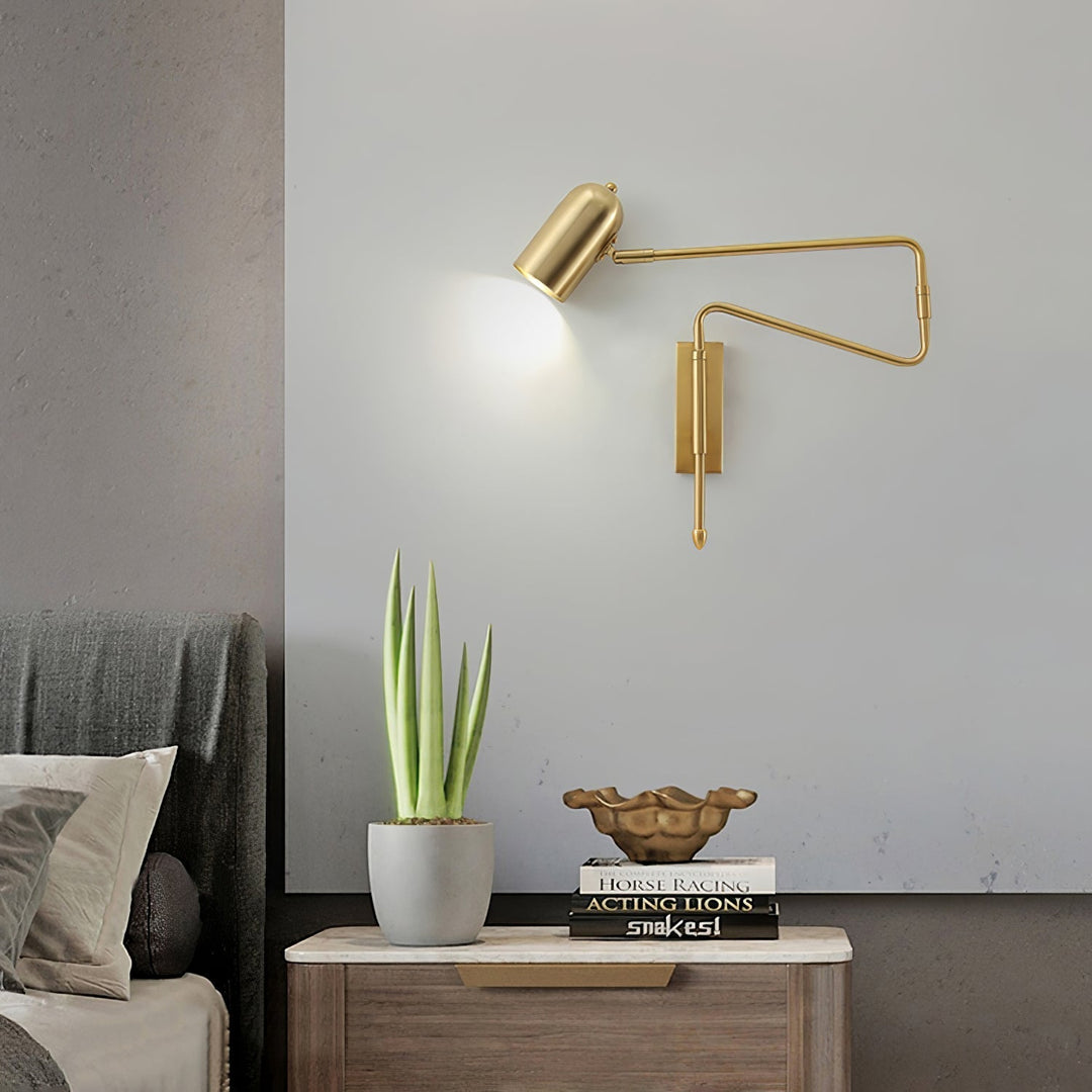 Skanto | BeamFlex – Allsidig Vegglampe med Fleksibel Arm