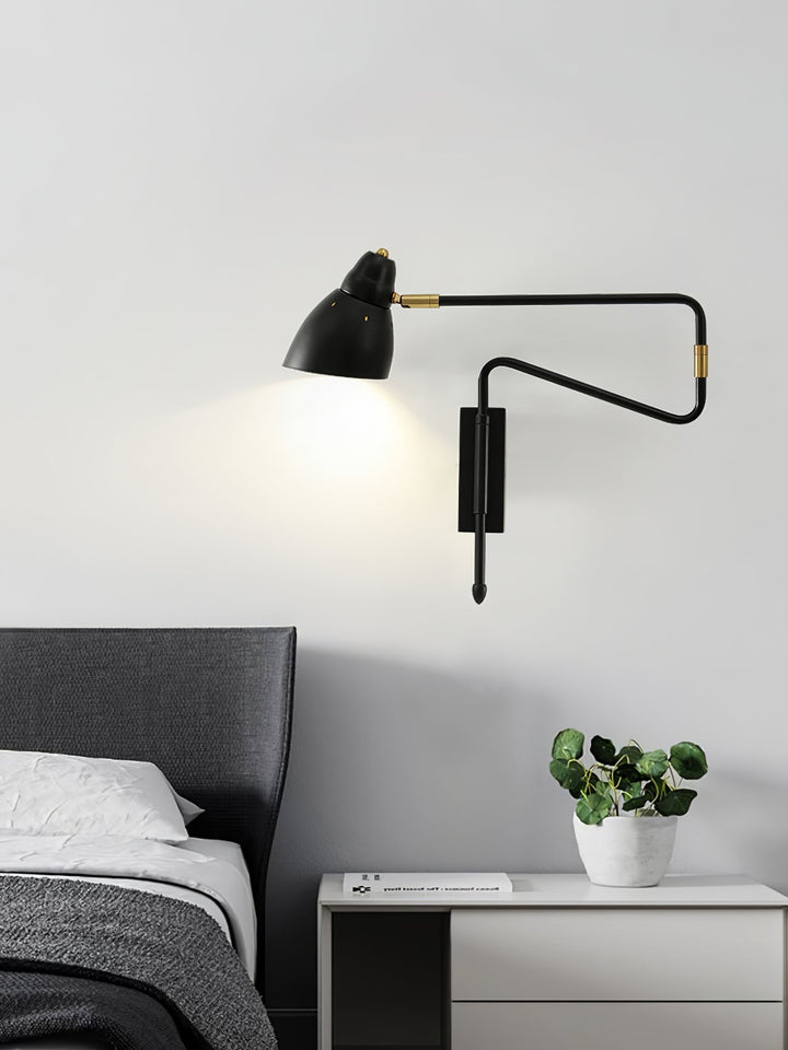 Skanto | BeamFlex – Allsidig Vegglampe med Fleksibel Arm