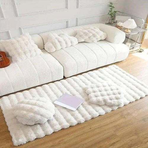 Lorvi - Plush Fashion BubSkantoe Flower Rugs | Skanto