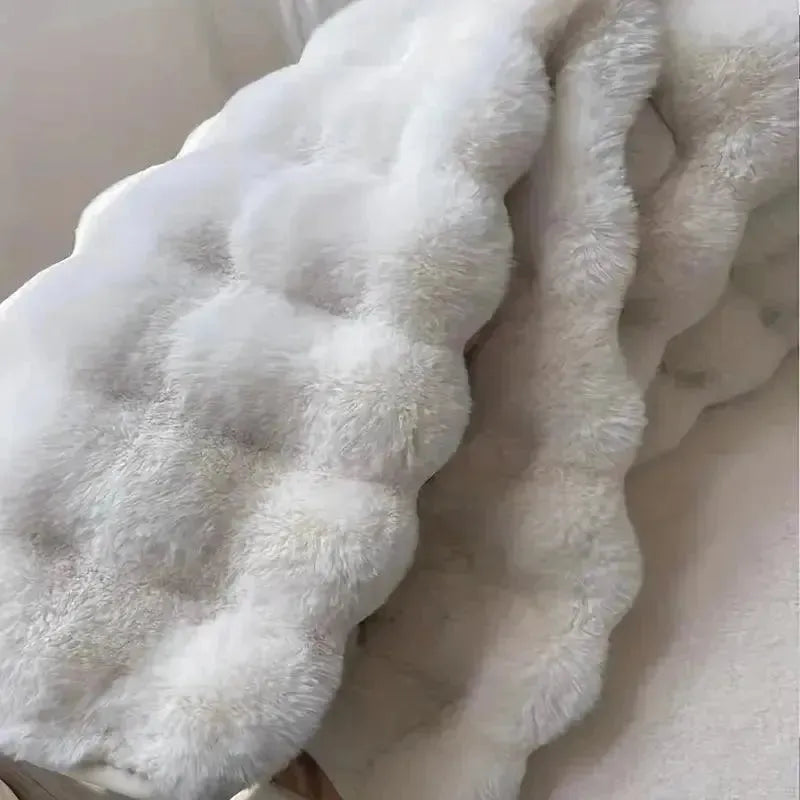 Lorvi - Plush Fashion BubSkantoe Flower Rugs | Skanto