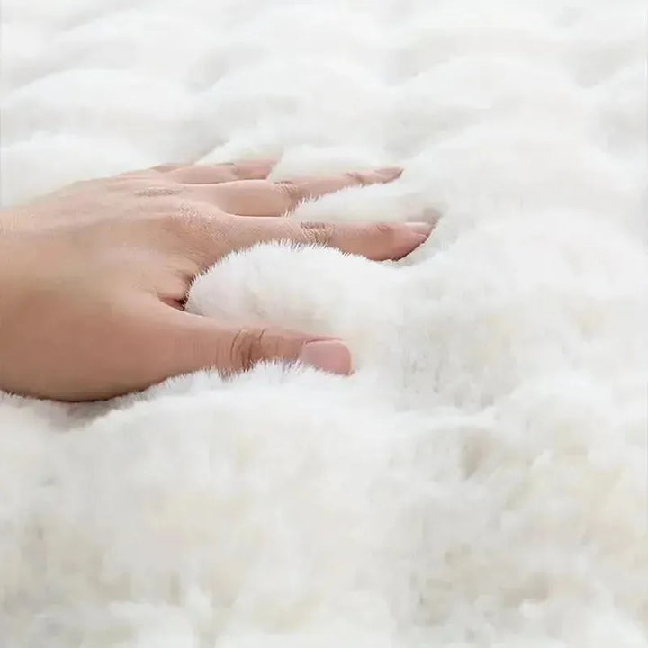 Lorvi - Plush Fashion BubSkantoe Flower Rugs | Skanto