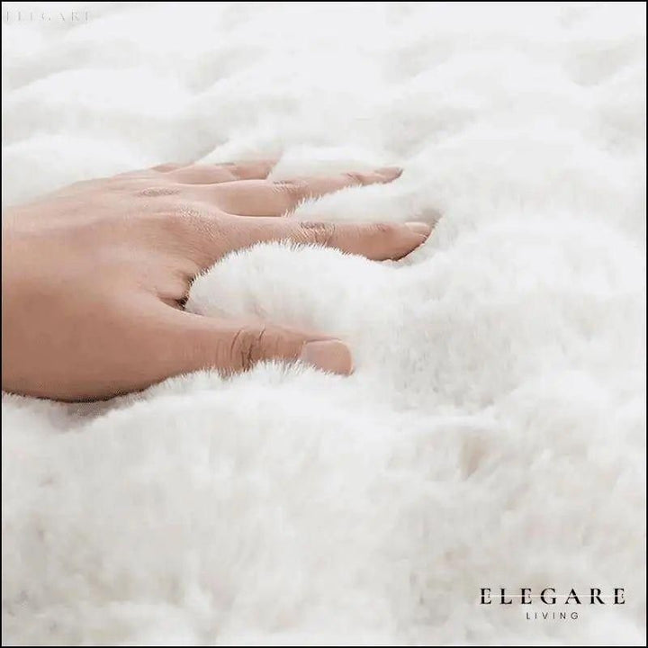 Lorvi - Plush Fashion BubSkantoe Flower Rugs | Skanto