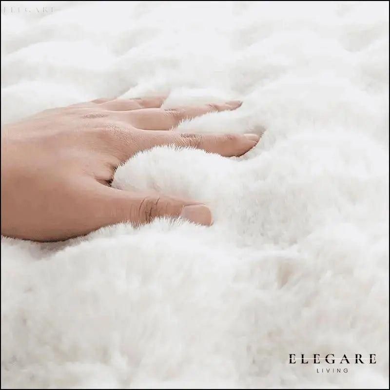 Lorvi - Plush Fashion BubSkantoe Flower Rugs | Skanto